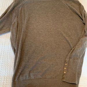American Rag loose sweater with button detail